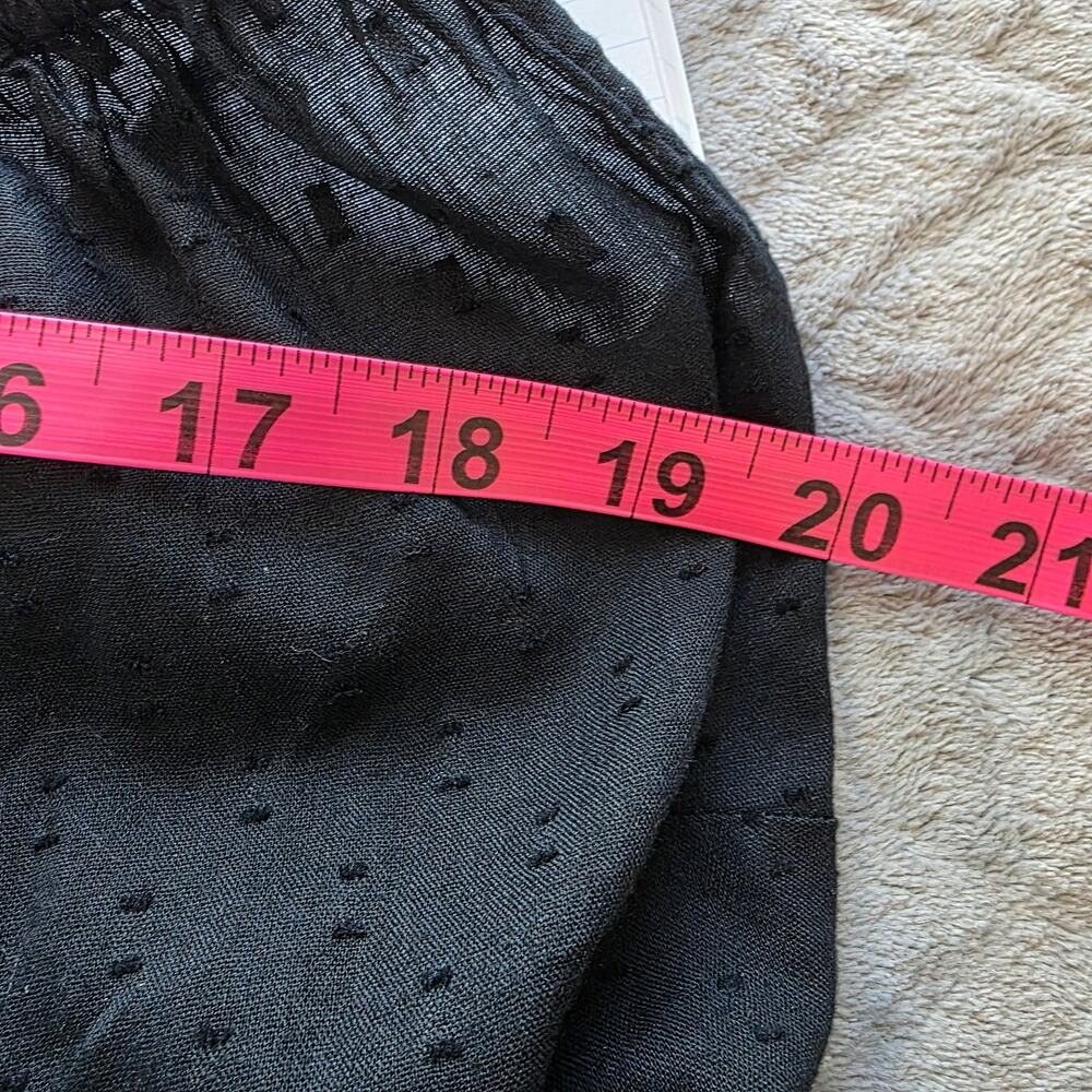 Old Navy Sleeveless Tiered Dobby Swing black cami dress sz L - Picture 7 of 8